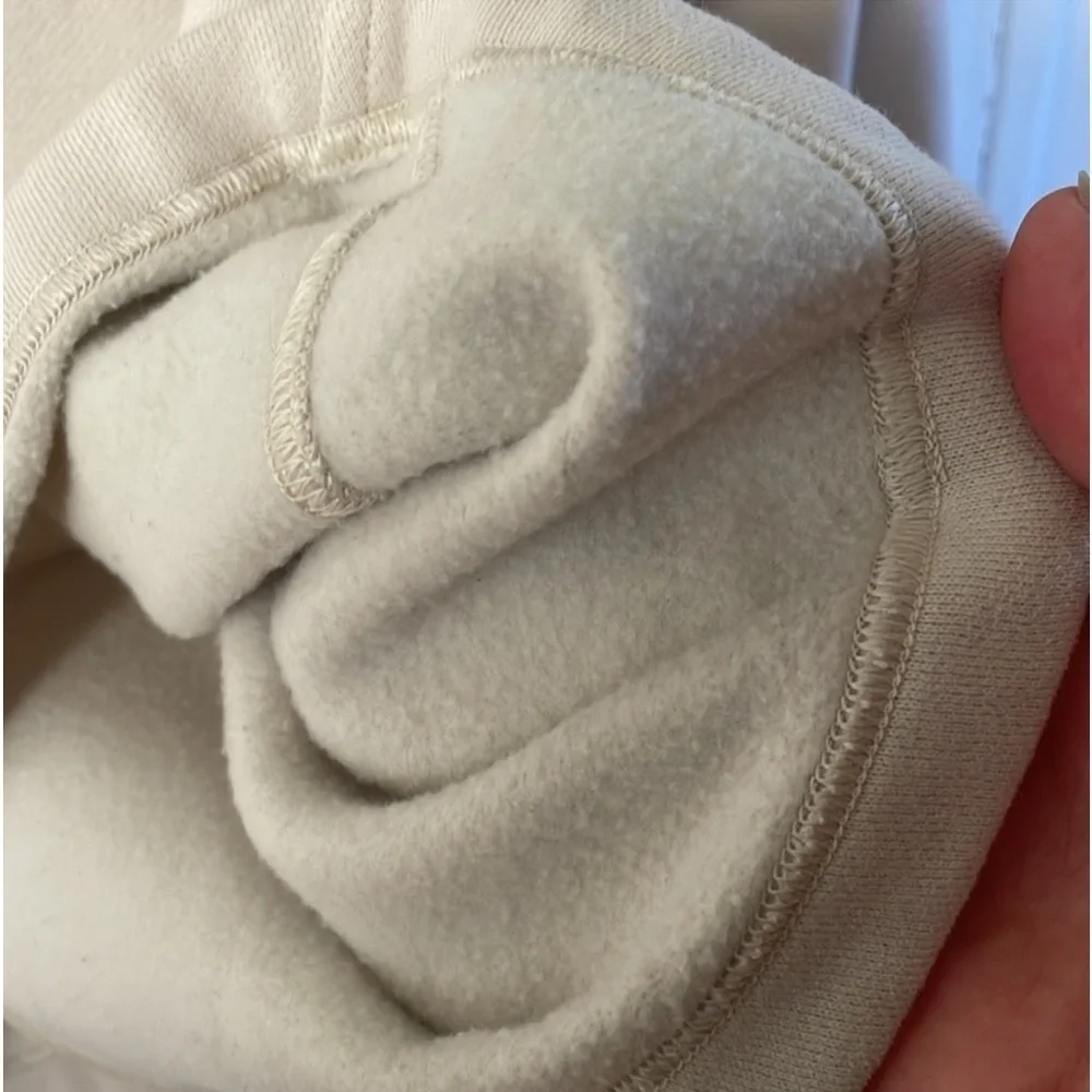 LULULEMON Braided Sleeve Pullover in White Opal See Measurements for Size